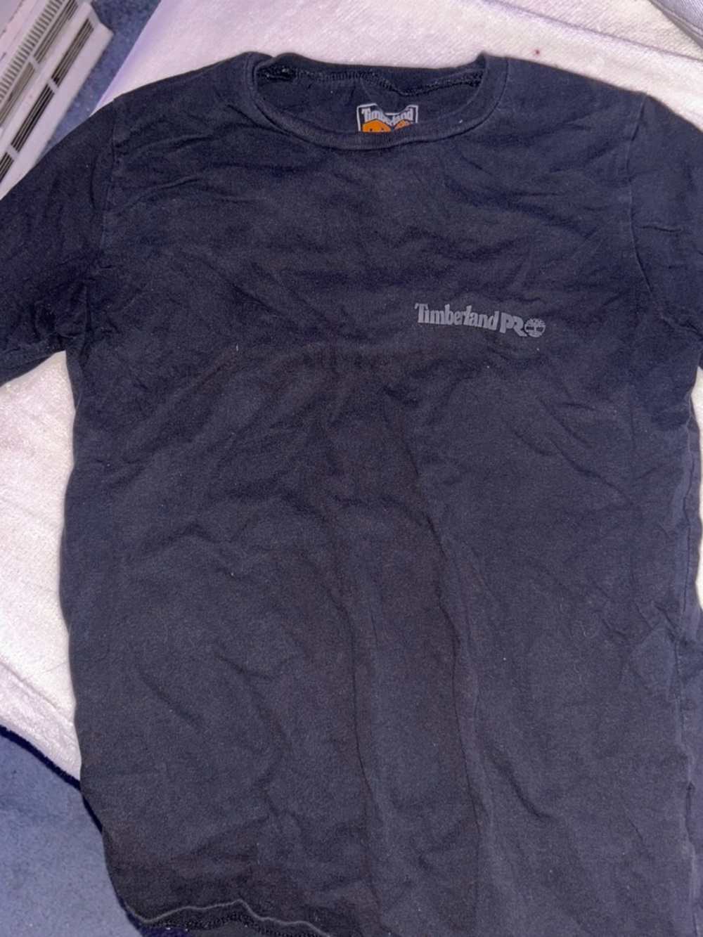 Timberland PRO Black Crew Neck Short Sleeve Tee